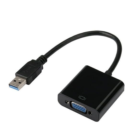 EGNMCR USB 3.0 To VGA External Graphic Card Video Converter Adapter For Win7/8/10 1080P Adapter