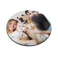thumbnail image 2 of WIRESTER Round Customized Personalized Gaming Mat Mousepads Non-Slip Rubber Base Mousepad Stitched Edge 7.9x7.9x0.12 in, Non-Slip Mouse Pad for Home, Office, and Gaming Desk, 2 of 5