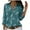 Dark Green, variant on QLEICOM Women's Long Sleeve Turndown Collar Crewneck Button Casual Elastic Comfy Blouses Shirts Tops Pink 3XL, US Size 14