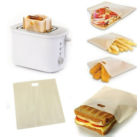 

Tool Kit Toaster Bags Bread Bags Reusable for Grilled Cheese Sandwich Non-Stick Heat Clearance
