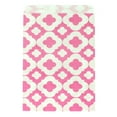 thumbnail image 1 of Wrapables® Clover Print Party Treat Bags (25 Count), Pink, 1 of 3