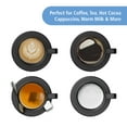 thumbnail image 6 of Mainstays Warming Coffee Mug, 12 oz Stainless Steel Coffee Mug with Mug Warmer Coaster and Lid, 6 of 13