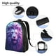 thumbnail image 5 of Fotbe Cool Lion Head Mochila de Viaje para Laptop, Mochila Ejecutiva Delgada y Resistente 15.6", 5 of 8