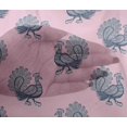 thumbnail image 4 of oneOone Viscose Chiffon Fabric Peacock Block Print Fabric By Yard 42 Inch Wide, 4 of 4