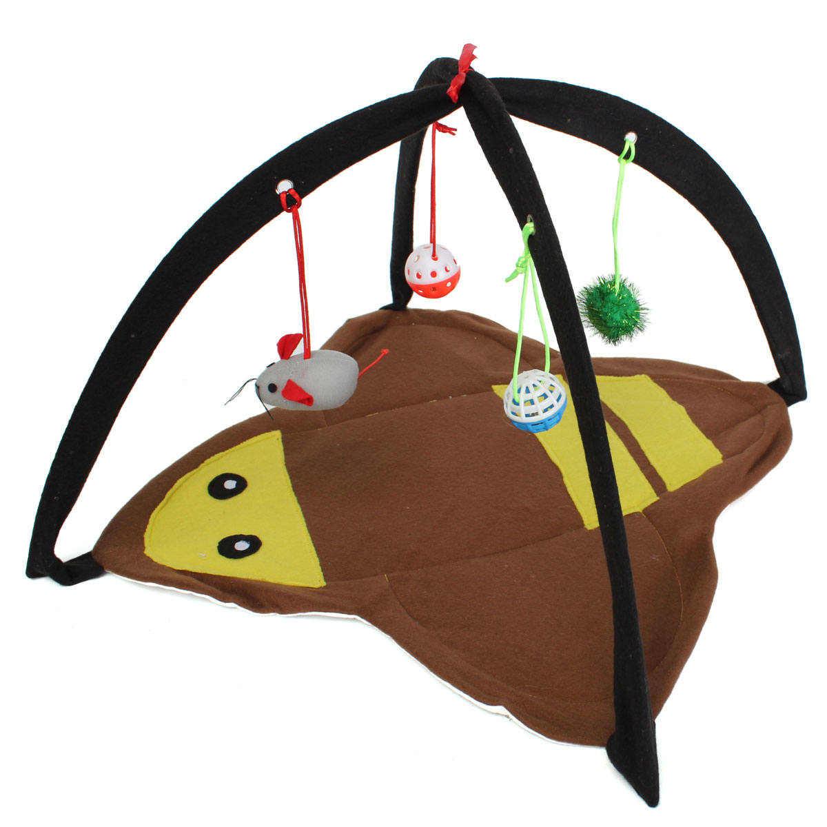  Mobile  Activity Playing Tent With Bell Balls and Mice Cat  