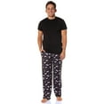 thumbnail image 2 of Star Wars Pajama Pants Men's Movie Logos And Spaceships Falcon Lounge Sleep Pajama Bottoms, 2 of 7