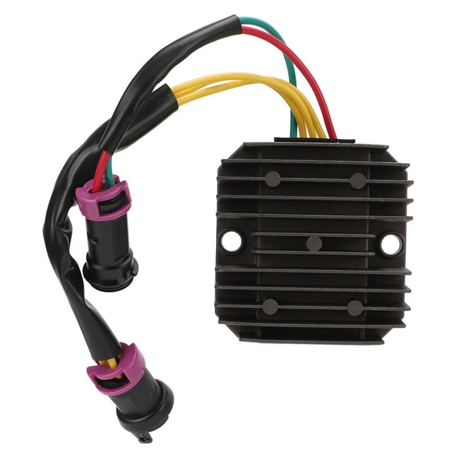 ATV Regulator Rectifier, 12V Voltage Regulator High Ignition Efficiency Anti Interference For Powersports