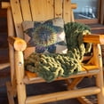 thumbnail image 4 of Donna Sharp Forest Star Cotton Pieced Decorative Throw Pillow Square Patchwork, 4 of 6