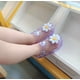 thumbnail image 1 of Zapatos de gelatina con agujeros para niños pequeños y medianos de verano, sandalias de playa antideslizantes de princesa con girasol, estilo coreano, 1 of 6