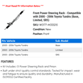 thumbnail image 2 of Front Power Steering Rack - Compatible with 2000 - 2006 Toyota Tundra (Base, Limited, SR5) 2001 2002 2003 2004 2005, 2 of 2