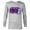 Athletic Heather, variant on Descendants 3 Carlos Mal Jay Evie Wickedly Cool - Long Sleeve T-Shirt for Men -Customized-Black