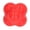 Red, variant on Xirurus High-Bounce Hex Reaction Ball Rubber Agility Trainer for Hand-Eye Coordination and Speed Training Blue 2.75 inches / 7 cm