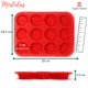 thumbnail image 3 of Molde de Silicona para Cupcakes Kijani Home 12 Porciones, 3 of 4