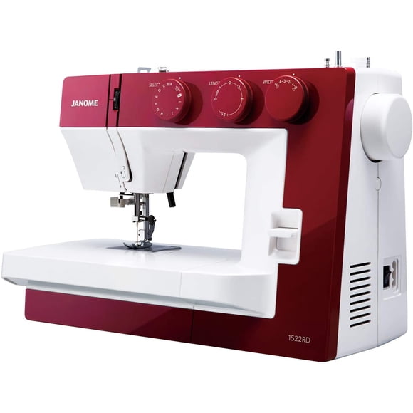 Máquina de Coser Mecánica Janome 1522RD 22 Puntadas Integradas 90 Funciones
