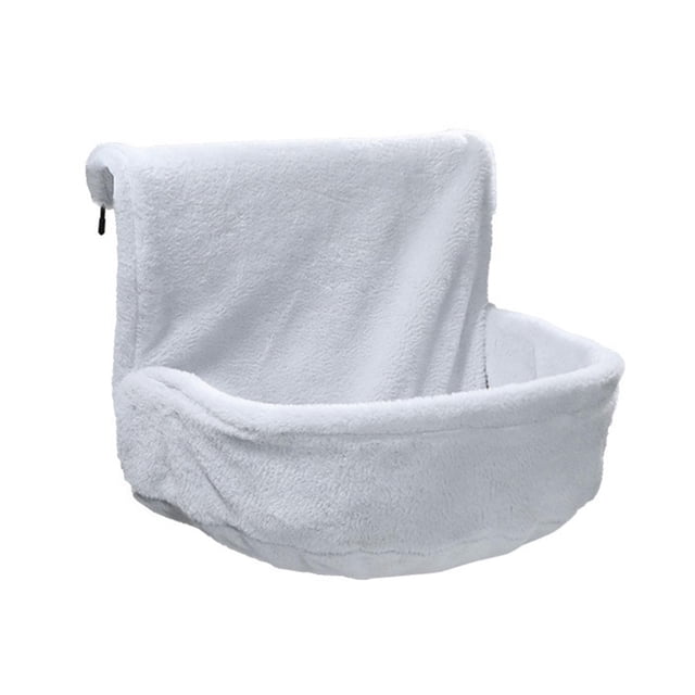 Cesta para radiador de gato, percha para ventana para gatos, para tomar el sol, dormir la siesta gris