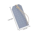 thumbnail image 2 of ADDHAT Base Para Exhibir Pendientes En Piel Sintética Azul Con Espacio Amplio Y Moderno, 2 of 8