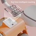 thumbnail image 2 of Sonducket Rueda abdominal con contador digital Automático Músculo Rodante Soporte para teléfono Codo Soporte Entrenador Rodillo Fitness Accesorios para máquinas de ejercicios azul con temporizador, 2 of 6
