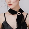 thumbnail image 3 of Miangastore 1pc Delicate Ring Scarf Buckle Scarf Clothes Decor Accessory Scarf Buckle, 3 of 8