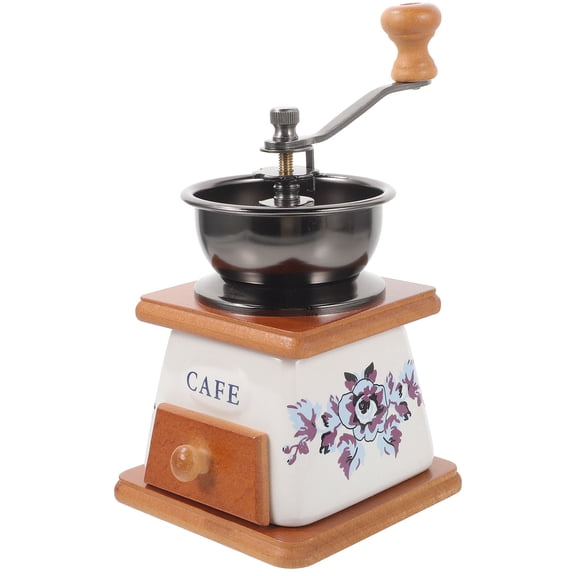 HOMEMAXS MultiColor Manual Coffee Mill and Pepper Grinder for Kitchen Use, Ceramic Iron