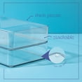 thumbnail image 5 of Eight Piecs. Plastic Clear Drawer Organizers for Bathroom, Kitchen, Bedroom, Office Organizer Bins, Storage Trays. Heavy Duty, Stackable 4 Sizes, 5 of 5