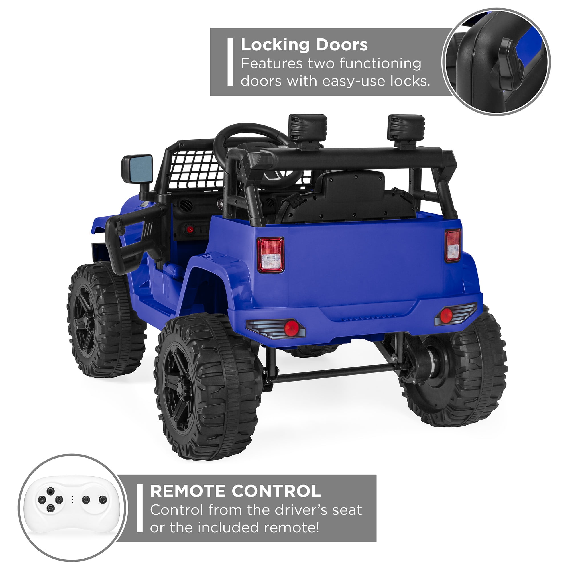 bcp 12v ride on truck with remote