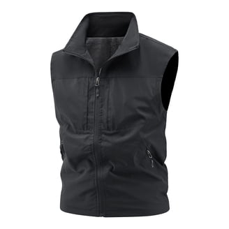 Three Sixty Six Men's Clubhouse Dry-Fit 1/4 Zip Golf Vest, 2X