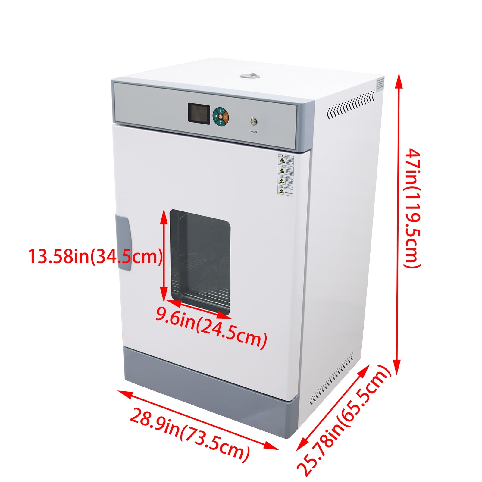 Digital Forced Air Convection Drying Oven Electric Heating Blast Drying Oven 220V 210L Inner Chamber