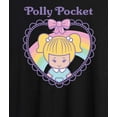 thumbnail image 3 of Polly Pocket - Polly Pocket Heart - Women's Oversized Graphic T-Shirt, 3 of 5