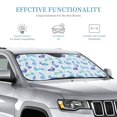 thumbnail image 2 of Bingfone Rabbit2 Car Windshield Sunshade,Sun Foldable Sun Shield Sun Visor for Car - Small, 2 of 8
