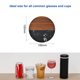 thumbnail image 2 of 2 piezas de almohadillas aislantes, tazas de té y manteles individuales de café, posavasos de cerámica de madera de acacia con mosaico de mármol, 2 of 5