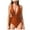 Gold, variant on QHFBli Women's Plunge One Piece Bathing Suit Deep V Neck Swimsuits Crisscross Wrap Tie Monokini High Waisted Swimwear