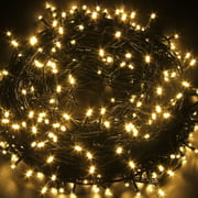 Indoor/Outdoor String Lights with 8 Flash Changing Modes, USB Power 72ft 200LED Wire Lights, Waterproof Rope Lights,