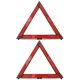 thumbnail image 1 of 2pcs Señal de advertencia de coche Triángulo Herramienta de seguridad vial Señal de seguridad plegable automática, 1 of 6