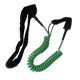 thumbnail image 1 of Cuerda de cintura para tabla de surf, 10', 11' y 12', para tabla de surf vertical, de seguridad, 7 mm de TPU, salvavidas, de acero inoxidable, con velcro, 1 of 5