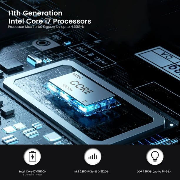MINISFORUM ミニPC i7-11800H 16GB 512GB SSD | www.gamescaxas.com