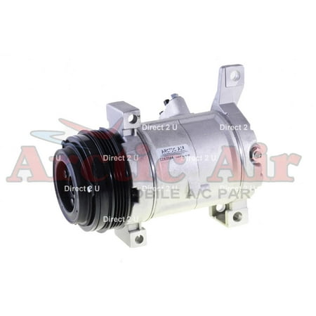 Remanufactured Auto A/C Compressor with Clutch for 2002 Cadillac Escalade 5.3L 6.0L - 1 YEAR