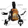 thumbnail image 4 of Tyidzon Inclined Shoulder Bag Handbag Horse Images Printed Patterns Casual Travel Portable Storage Bag Can Adjust Shoulder Straps Compartments For Classified Storage, 4 of 7