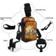 thumbnail image 4 of Bolso Bandolera con Correa de Hombro Ajustable, Ligero, de Poliéster, para Viaje, con Estampado de Caballos, Compartimentos Divididos para Un Almacenamiento Organizado, Uso Diario Informal, Escuela y, 4 of 6