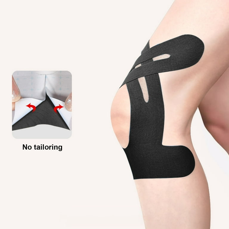 GZCW 10 Pcs Knee Kinesiology Tape Pre Cut Knee Tape Breathable Adhesive  Sport Tape Elastic Athletic Tape for Running Hiking Riding - Walmart.com