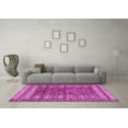 thumbnail image 3 of Ahgly Company Indoor Rectangle Abstract Pink Modern Area Rugs, 7' x 9', 3 of 4