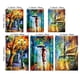 thumbnail image 4 of 3pcs Abstract Aall Art Canvas Paintings, Posters And Prints, Forest, Street, Rainy Pictures, For Living Room Home Decor, Gift, No Frame, 4 of 4