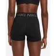 thumbnail image 4 of Nike Pro Women's High Rise Bike Shorts, Black/Iron Grey, Medium, 4 of 7