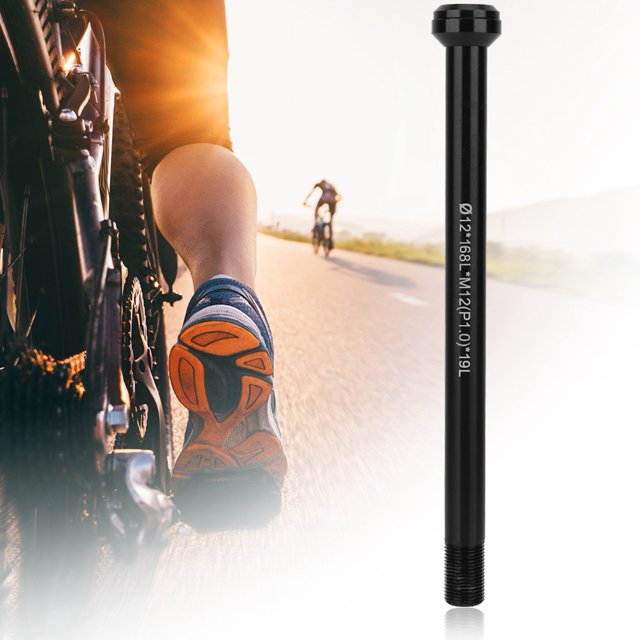 TOPINCN Rear Thru Axle, Front Thru Axle, Bicycle Front Rear Fork Thru Axle Skewer Bike Repair Replacement for 142*12mm Thread 1.0