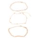thumbnail image 1 of 3 piezas moda pie cadena flechas diamantes de imitación tobillera cadena todo-fósforo tobillera moda tobillera accesorio, 1 of 3