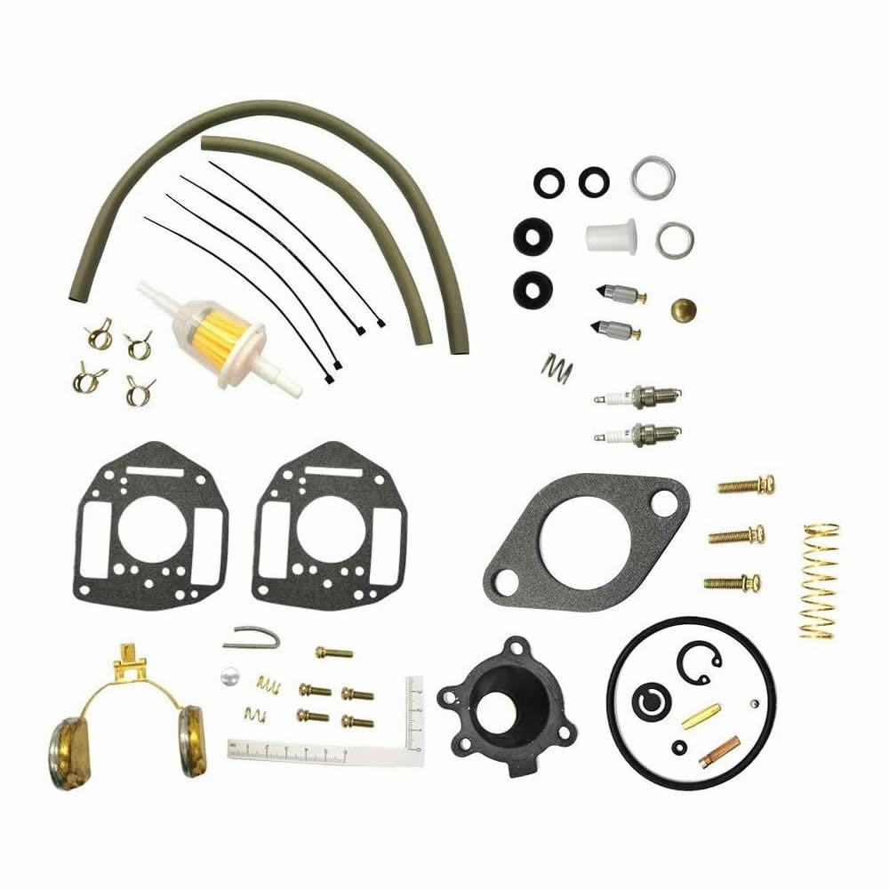 LisFaxbo 1460657 1466100 Carburetor Booster Pump Repair Rebuild Kit For Onan Engines P216G