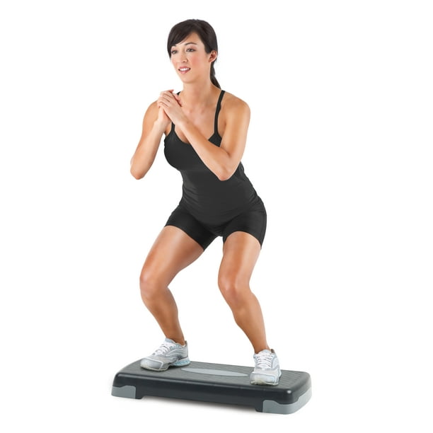 Gold's Gym Adjustable Exercise Aerobic Step Deck with Non-Slip