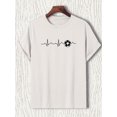 thumbnail image 3 of Men's Trendy Casual Sports Tee - Crew Neck, Machine Washable - Perfect for Summer, 3 of 8