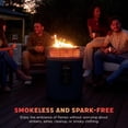 thumbnail image 4 of Ninja Fireside360 Outdoor Fire Pit & Heater, with 3 Modes, Flame Only, Heat Only, Flame & Heat, Portable for Patio, Deck, Camping, Beach, Easy Control Flames and Heat, Cyberspace, 4 of 9