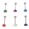 thumbnail image 4 of Joyas Para Piercing De Lengua, Forma De Corazón Simple Y Segura, Anillos Para Lengua Fáciles De Usar, 6 Piezas Para Mujer Para Lengua ANGGREK JE1416, 4 of 8