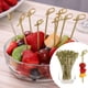 thumbnail image 2 of Palillos naturales con nudos, 200 unidades, mini palillos para aperitivos, accesorios decorativos para cócteles y fiestas, textura de madera original, 2 of 8